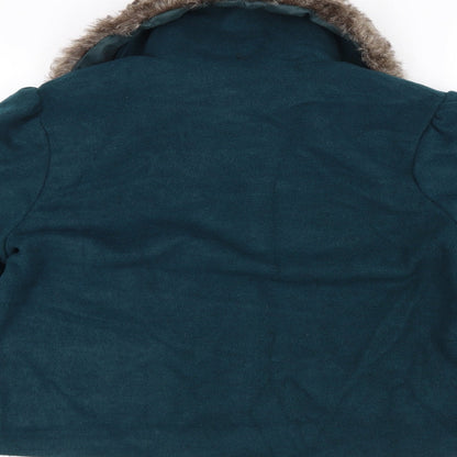05/06 Womens Green   Jacket Coatigan Size L