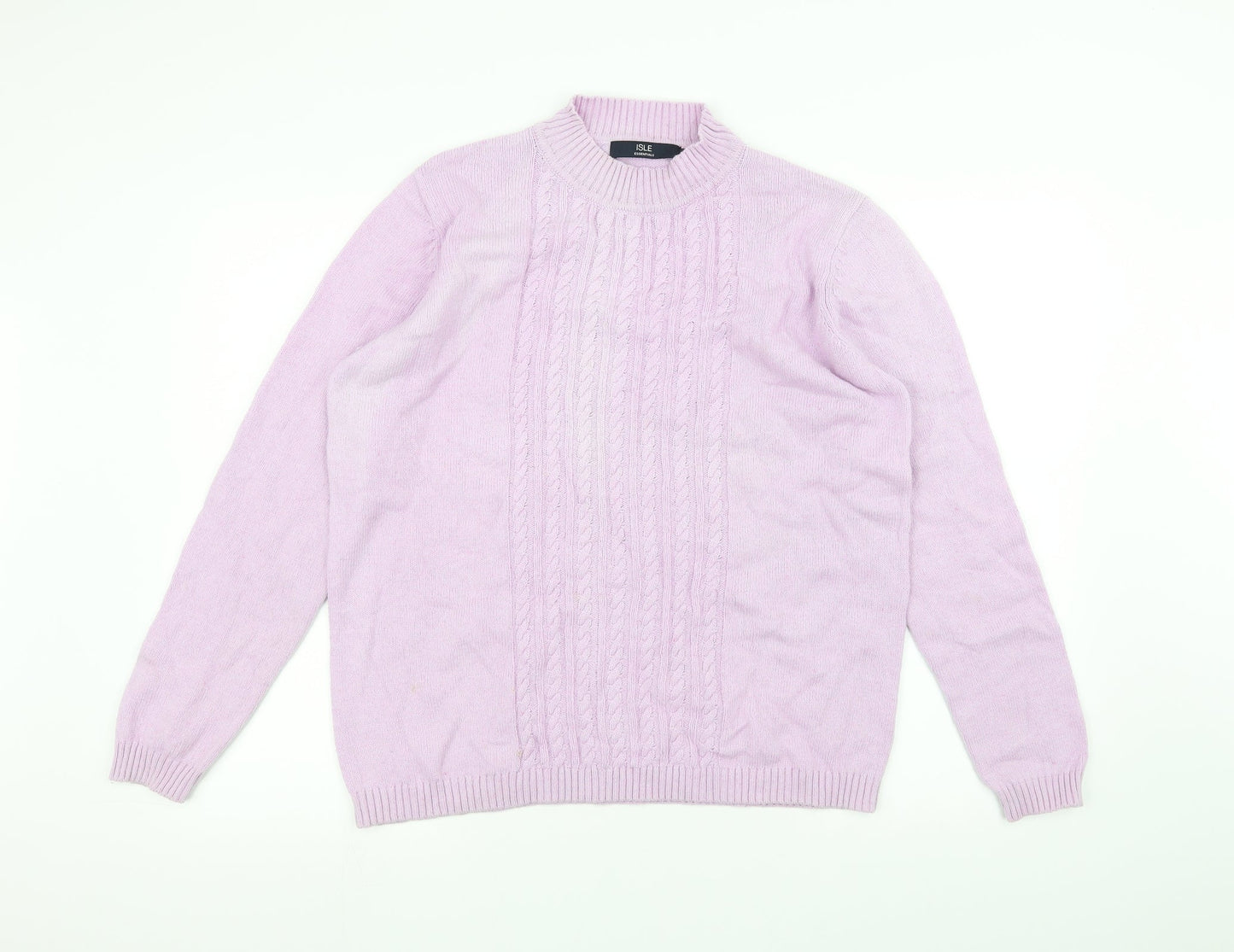 ISLE Womens Purple   Pullover Jumper Size M
