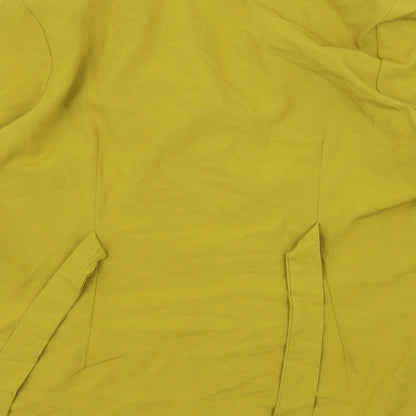 essence Womens Yellow   Jacket  Size 16