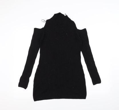 Womens UK Size 6 Select Black Basic T-Shirt