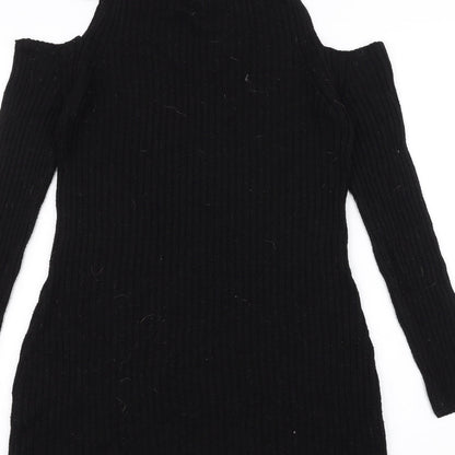 Womens UK Size 6 Select Black Basic T-Shirt