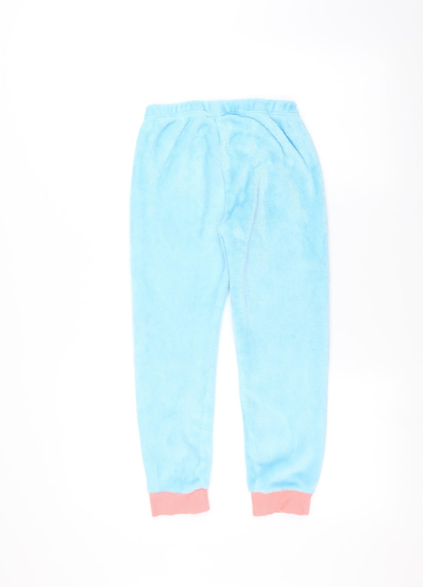 Disney Girls Blue   Sweatpants Trousers Size 7-8 Years