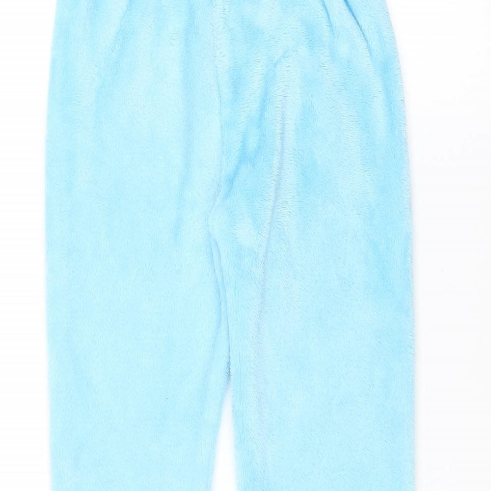 Disney Girls Blue   Sweatpants Trousers Size 7-8 Years