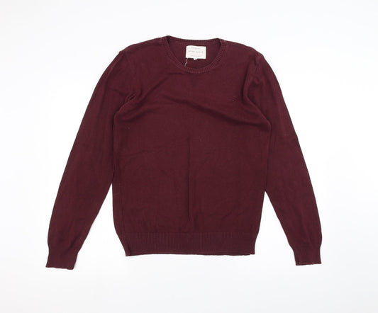 River Island Mens Red   Pullover Jumper Size S