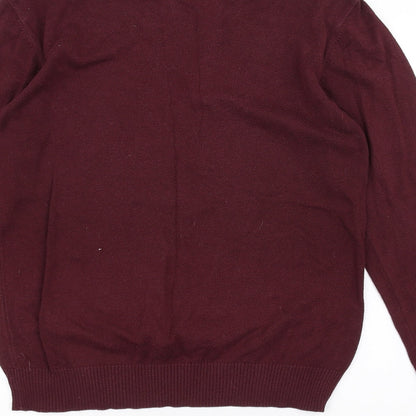 River Island Mens Red   Pullover Jumper Size S