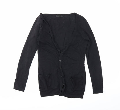 George Womens Black   Cardigan Jumper Size 8