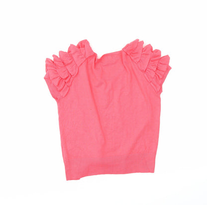 Papaya Womens Pink   Cardigan Jumper Size 14