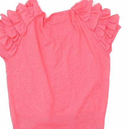 Papaya Womens Pink   Cardigan Jumper Size 14