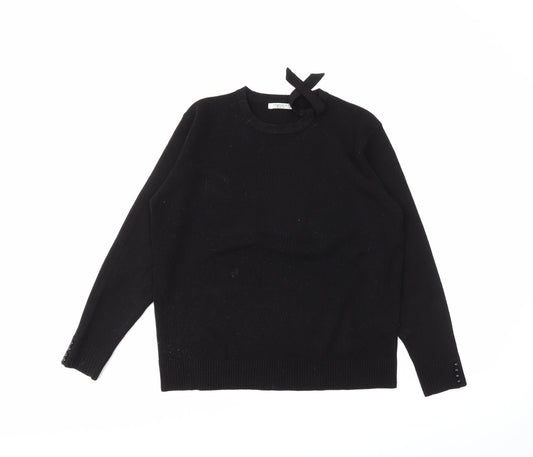 Berkertex Womens Black   Pullover Jumper Size 14