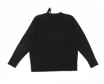 Berkertex Womens Black   Pullover Jumper Size 14