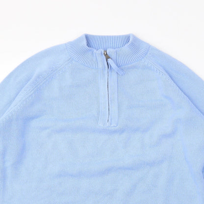 Signiture Womens Blue   Henley Jumper Size XL