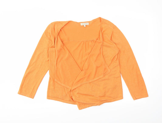 Rocha John Rocha Womens Orange   Wrap Jumper Size 10