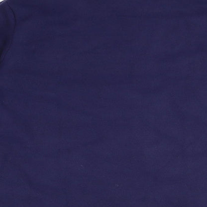 Anna De Lancay Womens Purple   Full Zip Sweatshirt Size M
