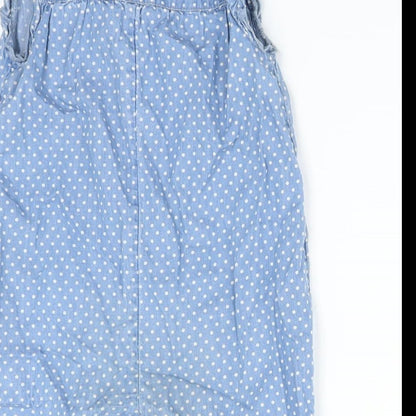 George Baby Blue Polka Dot  Unitard One-Piece Size 18-24 Months
