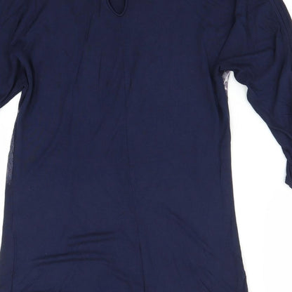 Womens UK Size S ORSAY Blue Basic Blouse