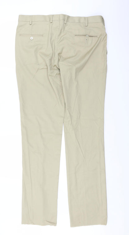 Arrow Mens Beige   Trousers  Size 36 in L33 in