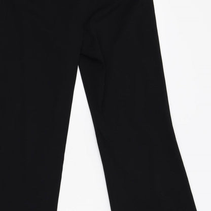 Womens UK Size 6 NEXT Regular Fit  Black Trousers