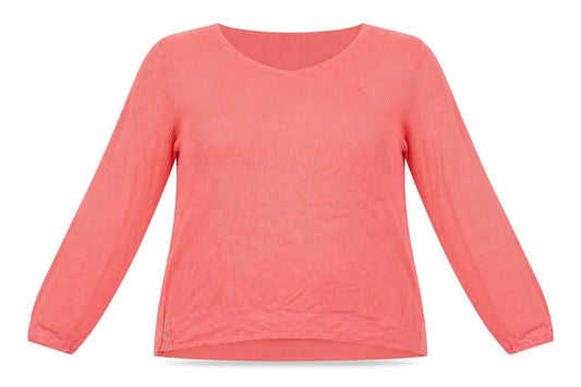 Per Una Womens Pink  Knit Pullover Jumper Size 14