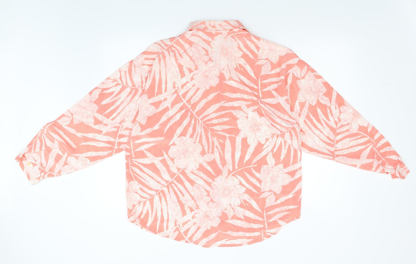 Womens UK Size 14 Preworn Pink Basic Blouse