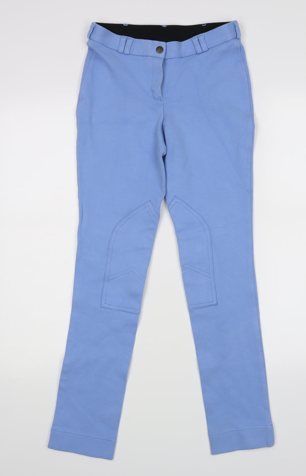 Womens UK Size 10 Preworn Regular Fit  Blue Trousers