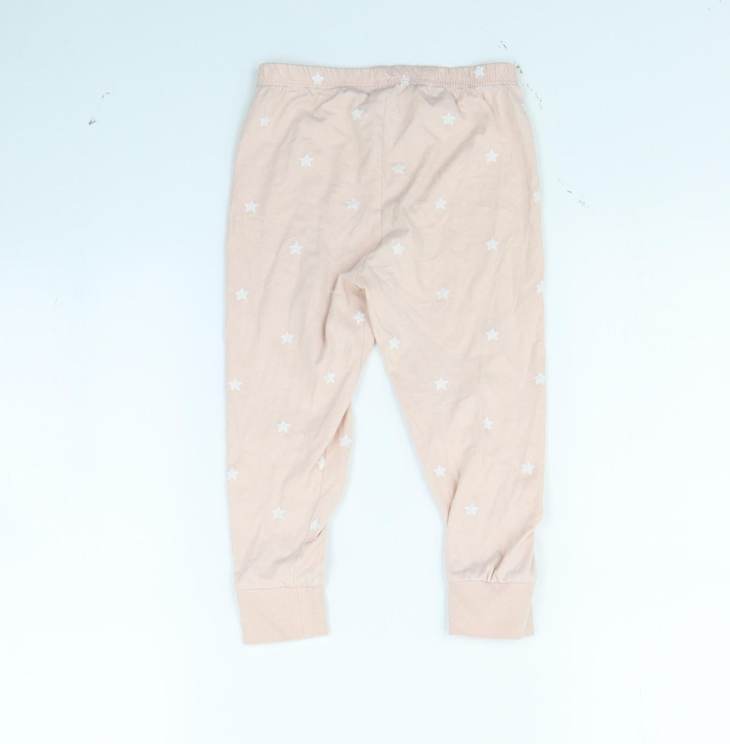 George Girls Pink Spotted  Capri Trousers Size 3 Years - Stars