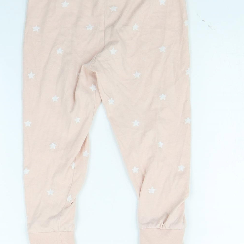 George Girls Pink Spotted  Capri Trousers Size 3 Years - Stars