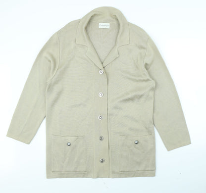 Womens UK Size L Chianti Beige Jacket
