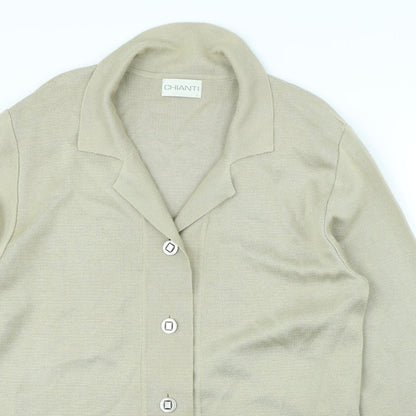 Womens UK Size L Chianti Beige Jacket
