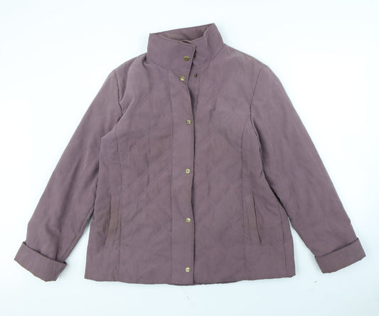 Womens UK Size 16 Elegance Purple Jacket