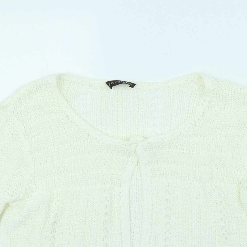 Principles Womens Ivory   Jacket  Size M
