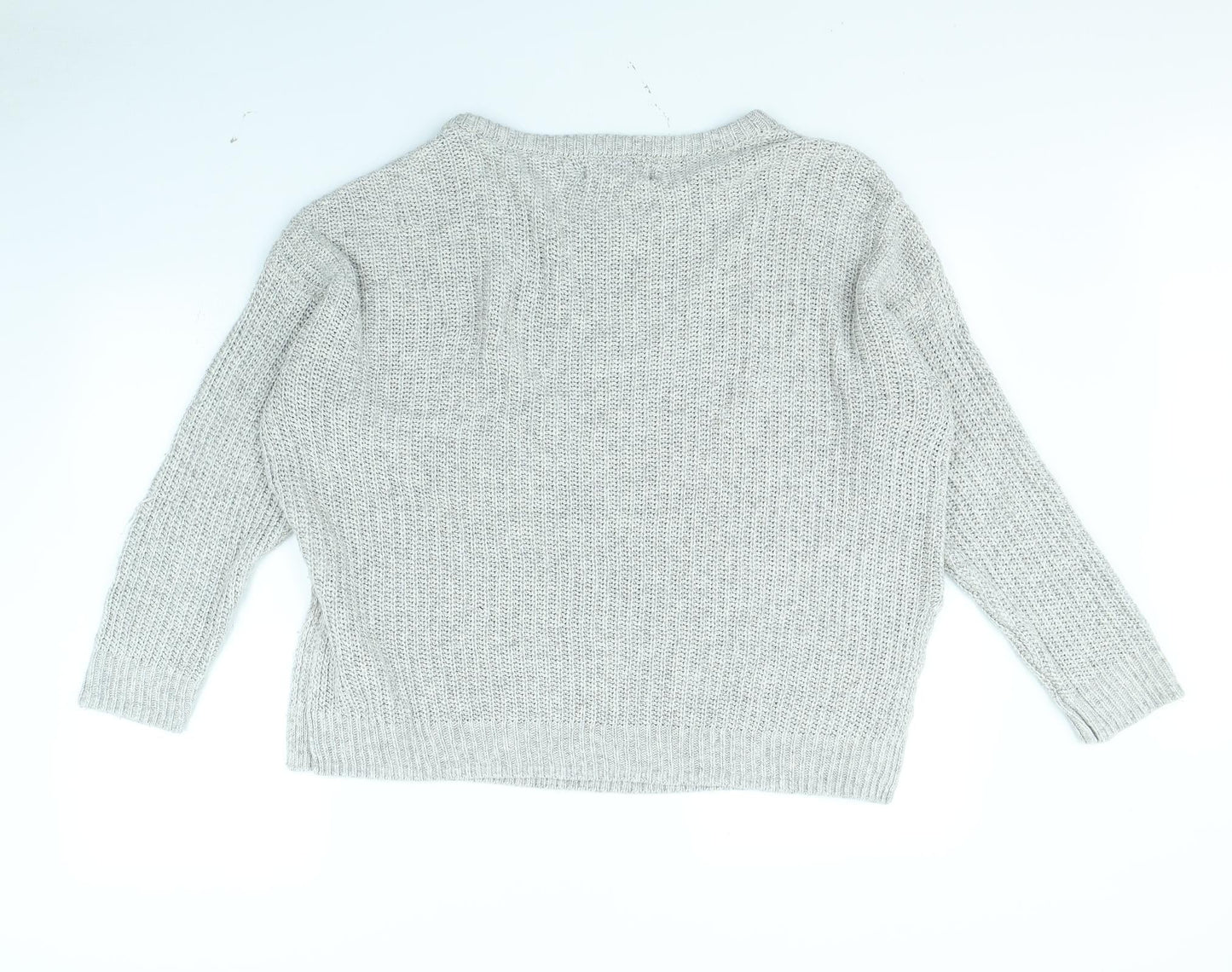 H&M Mens Grey   Pullover Jumper Size M