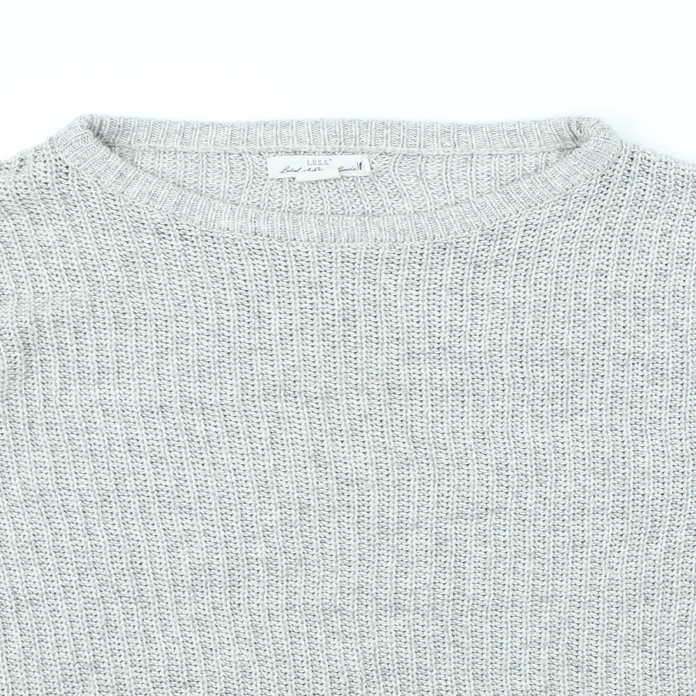 H&M Mens Grey   Pullover Jumper Size M