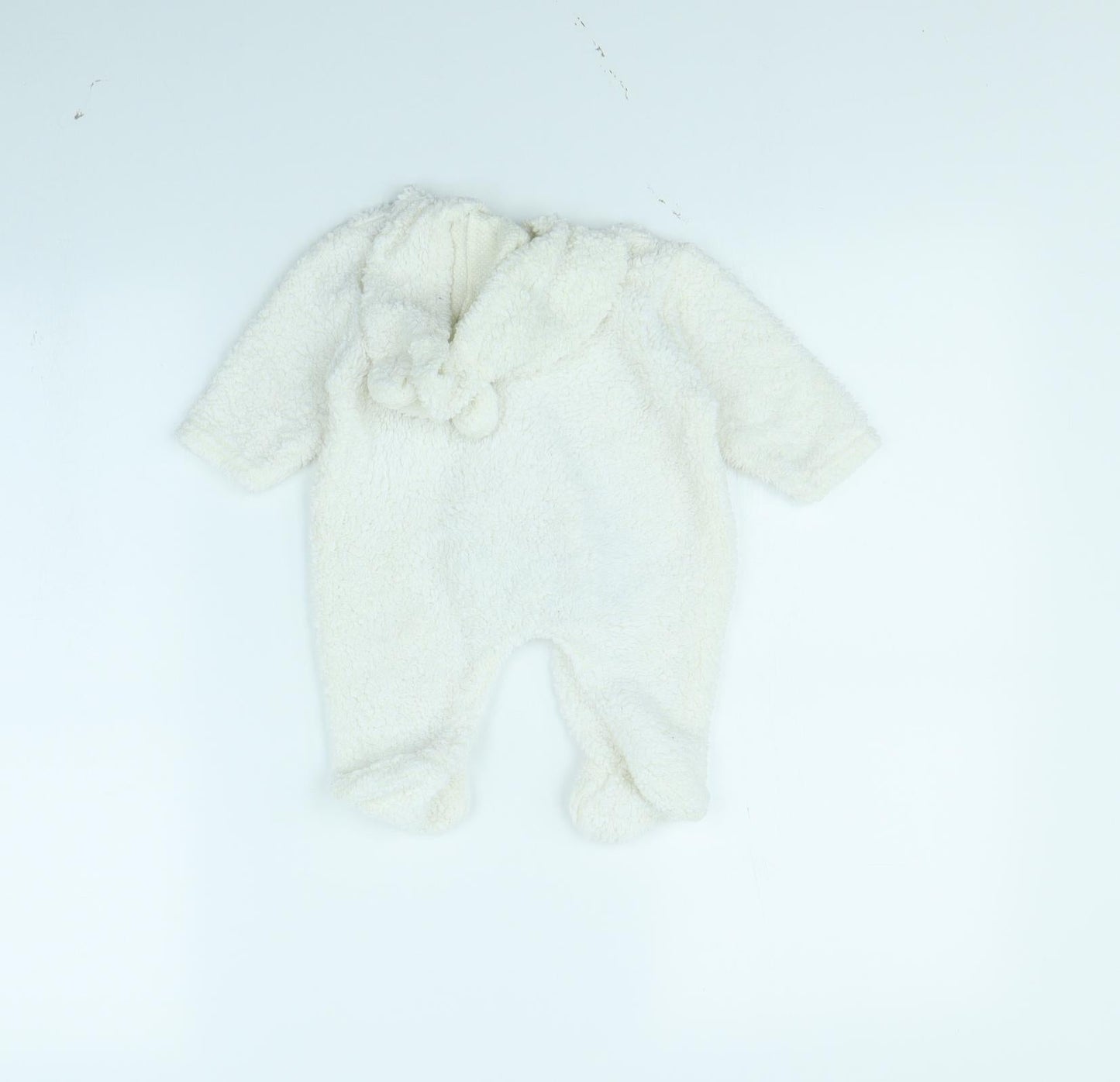 Benito Girls White   Babygrow One-Piece Size 0-3 Months