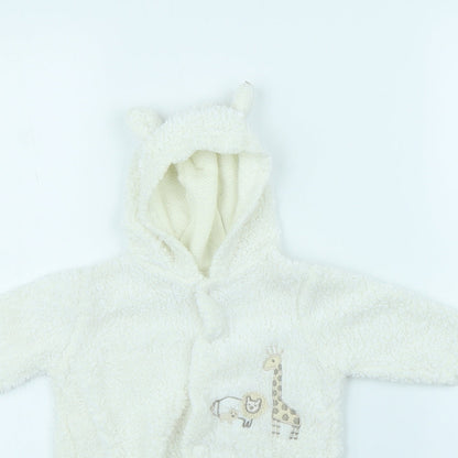 Benito Girls White   Babygrow One-Piece Size 0-3 Months
