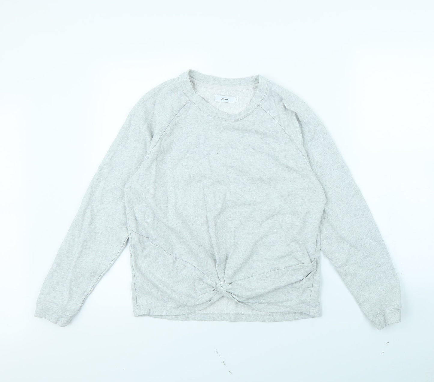 John Lewis Womens Grey   Pullover Jumper Size 10
