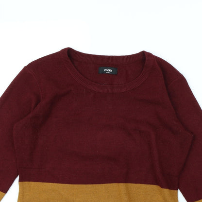 MAX Womens Grey   Pullover Jumper Size S