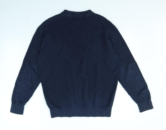 H&M Mens Blue   Pullover Jumper Size S