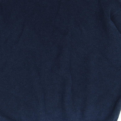 H&M Mens Blue   Pullover Jumper Size S