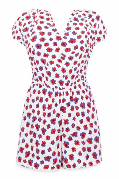 Womens UK Size 10 George One-Piece White Bodysuit