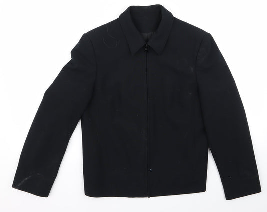 Womens UK Size 12 Anne Brooks Black Jacket