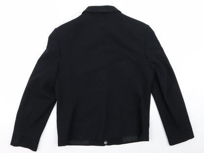 Womens UK Size 12 Anne Brooks Black Jacket