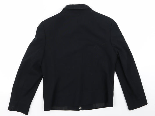 Womens UK Size 12 Anne Brooks Black Jacket
