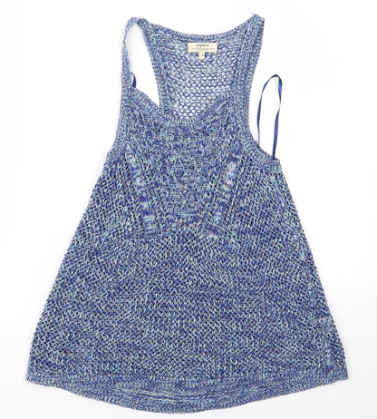 Papaya Womens Blue  Rayon A-Line  Size 8