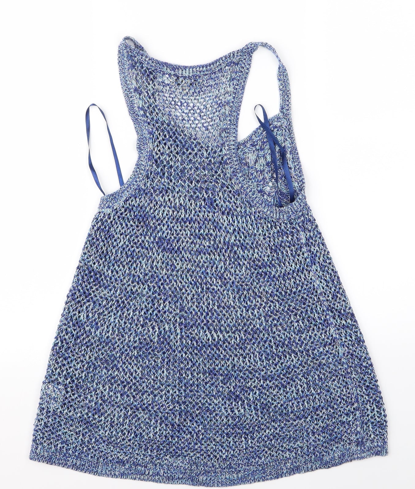 Papaya Womens Blue  Rayon A-Line  Size 8