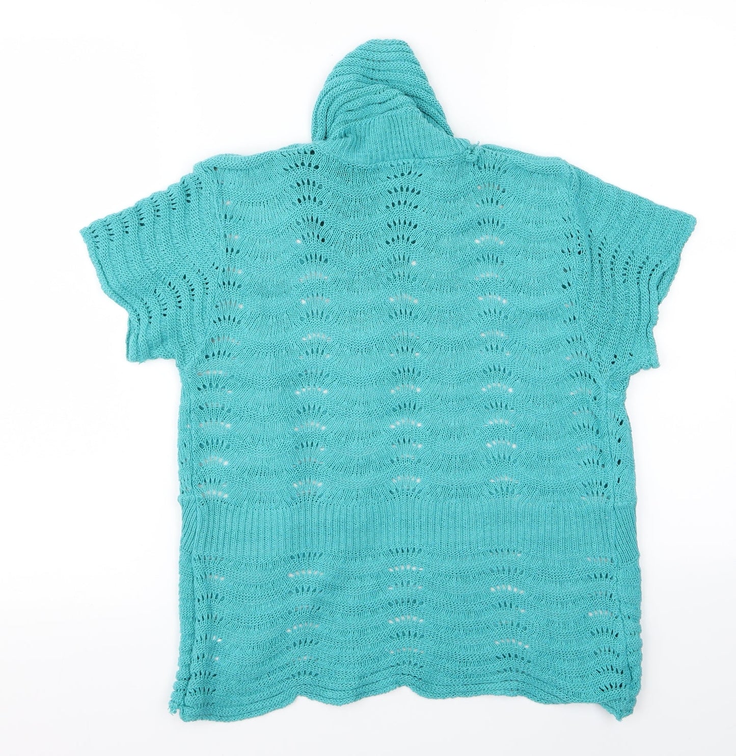 glimpse Womens Green   Cardigan Jumper Size M  - v