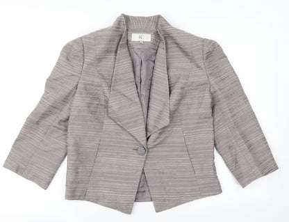 Womens UK Size 12 cc Grey Jacket