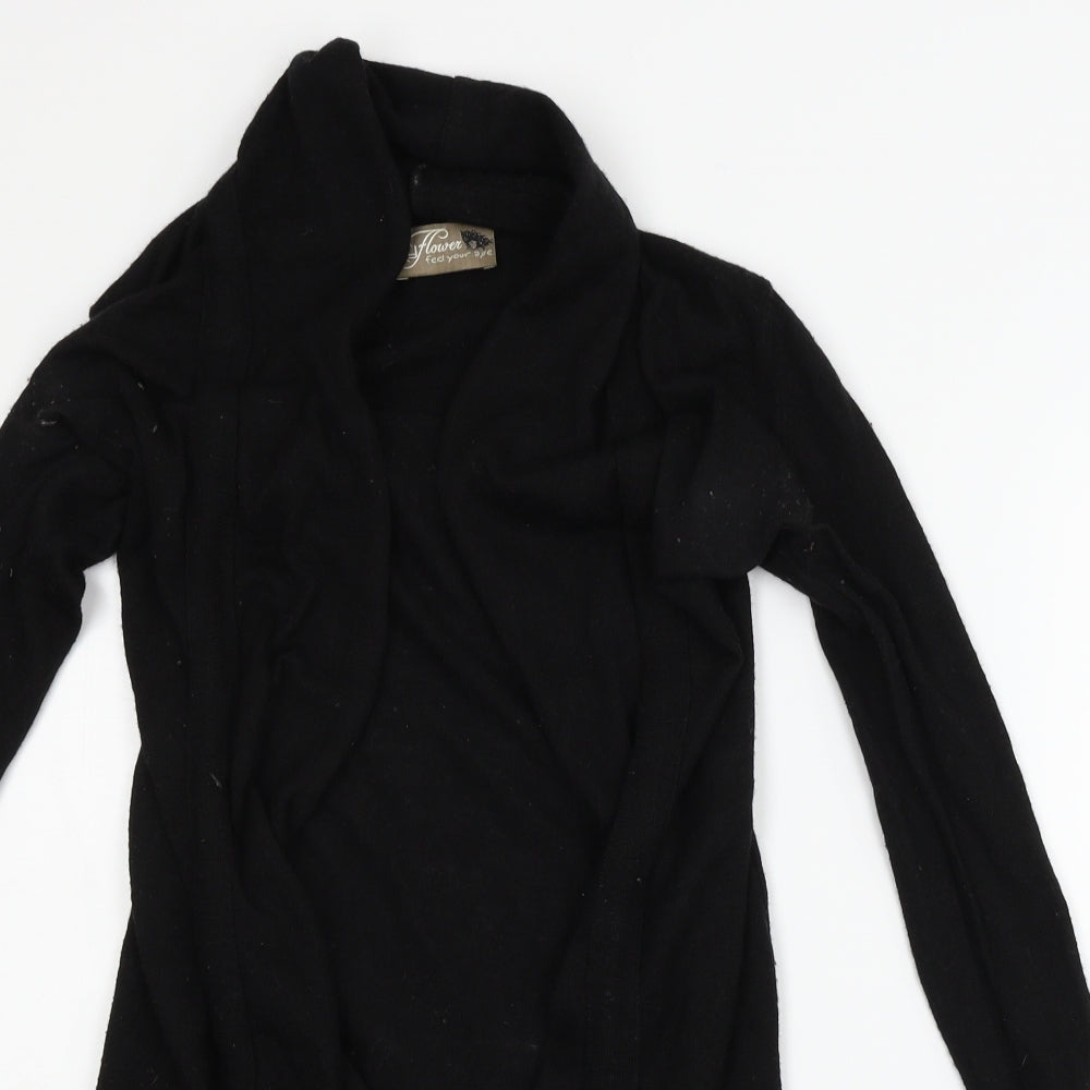 ayflower Womens Black   Cardigan Jumper Size 8