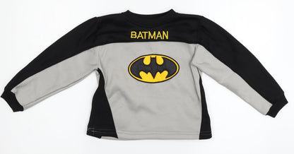 Unbranded Boys Grey   Pullover Jumper Size 6 Years