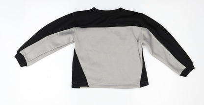 Unbranded Boys Grey   Pullover Jumper Size 6 Years