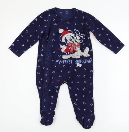Unbranded Baby Blue   Babygrow One-Piece One Size
